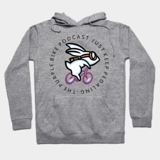 The Purple Bike Bunny Hoodie